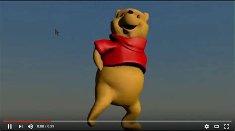 Winnie The Pooh Dancing To U Cant Touch This Youtube