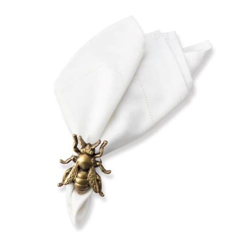 Set Of 4 Bumble Bee Napkin Rings — The Nopo
