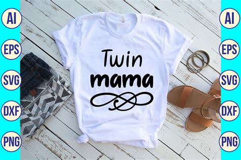 Twin Mama Svg Graphic By Nahidcrafts · Creative Fabrica