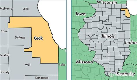 Map Of Cook County Illinois Maping Resources