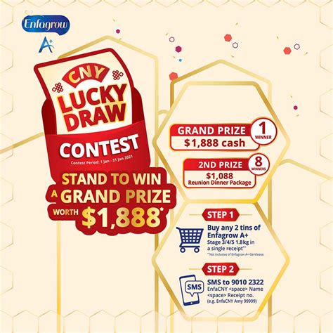 Cny Lucky Draw Contest Stand A Chance To Win A Grand Prize Worth