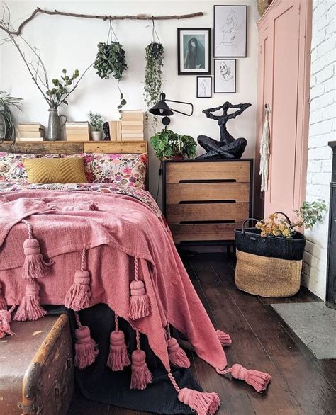 45 Romantic Bohemian Bedroom Decor Ideas Recycled Crafts
