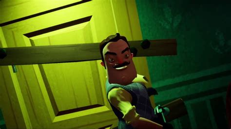 Hello Neighbor Act Finding Another Way To Open The Basement Youtube