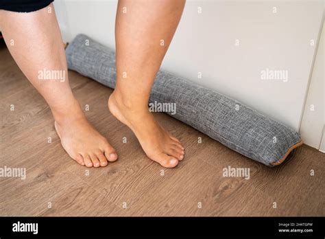 Woman Blocking Door Hi Res Stock Photography And Images Alamy