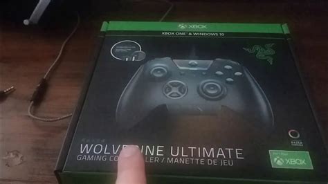 Razer Wolverine Ultimate Xbox One Controller Unboxed Youtube