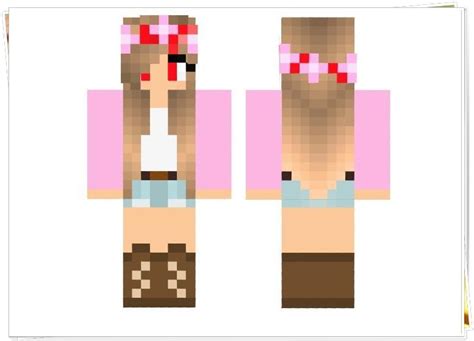 Cute Girl Skin Character Minecraft For Android Apk Download