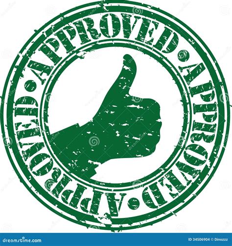 Approved Rubber Stamp Red Vector Illustration 32796038