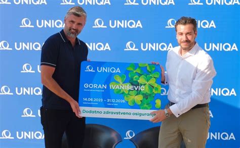 Svečanost u Umagu Goran Ivanišević novi brend ambasador UNIQA