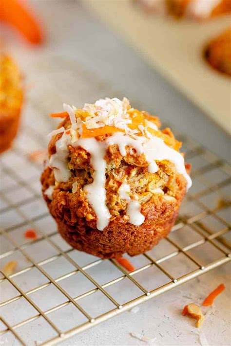 Carrot Cake Muffins Girl With The Iron Cast