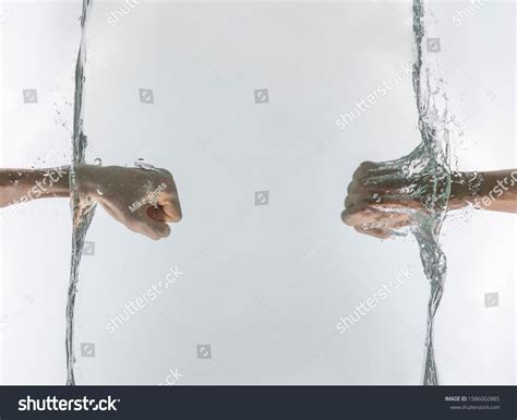 Two Fists Friends Punch Each Other Stock Photo 1586002885 Shutterstock