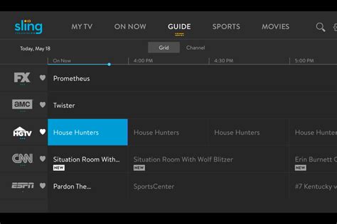 Check spelling or type a new query. Sling TV simplifies its confusing interface with a traditional channel guide - The Verge