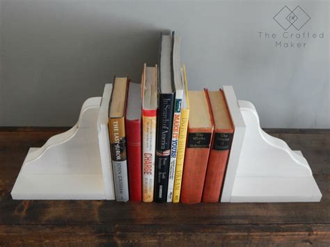 Diy Wood Bookends The Crafted Maker