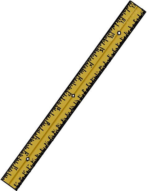 Ruler Yardstick Measure Children Vector Yardstick Measure Children