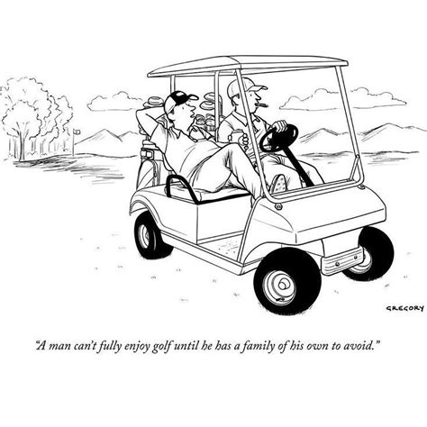 Pin By Julia Ferre On Stuff Everyone Should Know New Yorker Cartoons Golf Amusing