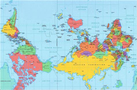 What Does The Real Map Of The World Look Like United States Map