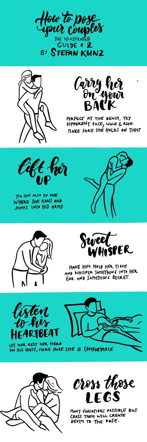 How To Pose Your Couples The Illustrated Guide 2 Couple Photography Poses Couple