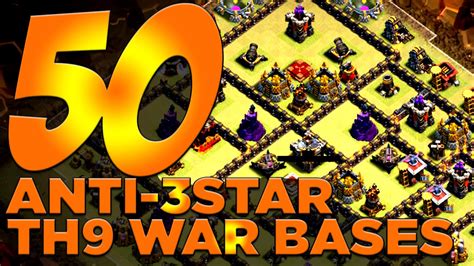 Best th9 war base 2018 with bomb tower anti everything anti valkyrie anti 2 star anti 3 star anti bowler anti hog anti gowipe. 50 X ANTI-3 STAR TH9 War Bases For Your Clan Wars!! | Clash of Clans - YouTube