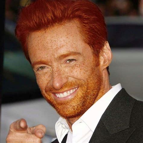 Actors As Gingers Celebrities Photoshopped Into Redheads