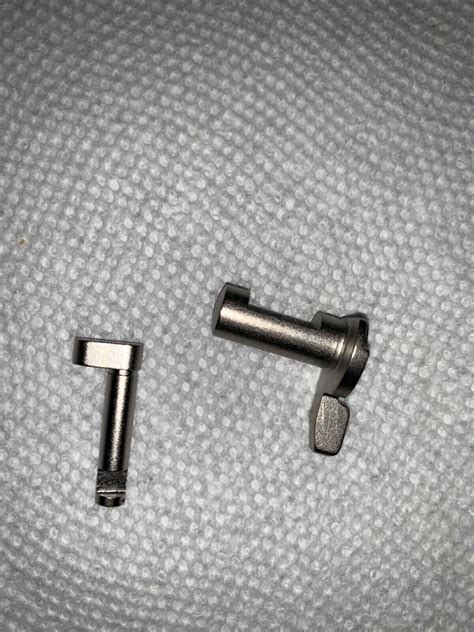 Beretta 92 Fs D G M9 92fs 96 Nickel Disassembly Lever And Button Ebay