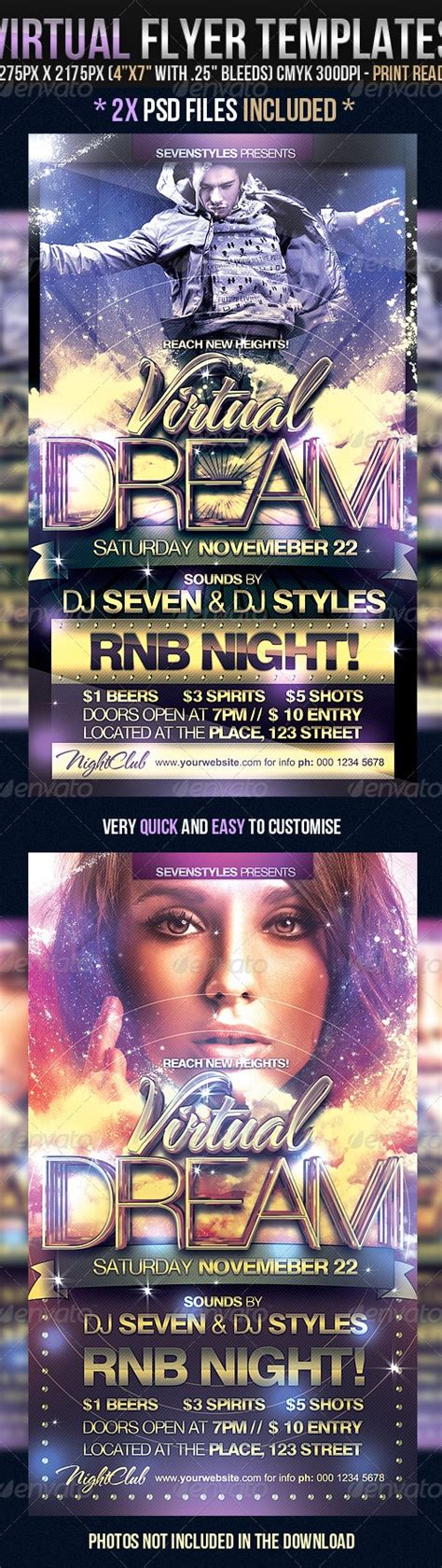 Virtual Flyer Templates By Sevenstyles Graphicriver