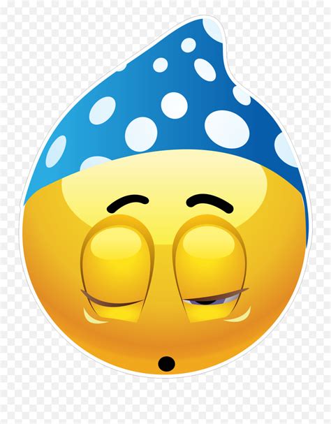 Sleeping Emoji Decal Bedtime Good Night Emoji Png Sleepy Emoji Png Free Transparent Png