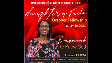 Daughters Of Faith Dof L October Edition L 102421 L Faithful Friend