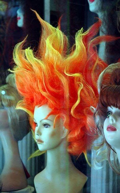 Pin By Suz On Sale Fire Hair Hair Shows Crazy Hair