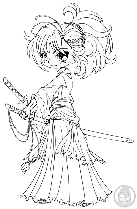 Anime Coloring Pages Manga Coloring Book Chibi Coloring