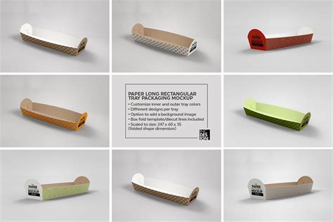Download Paper Tray 247x60x35mm Mockup | Creative Photoshop Templates ~ Creative Market