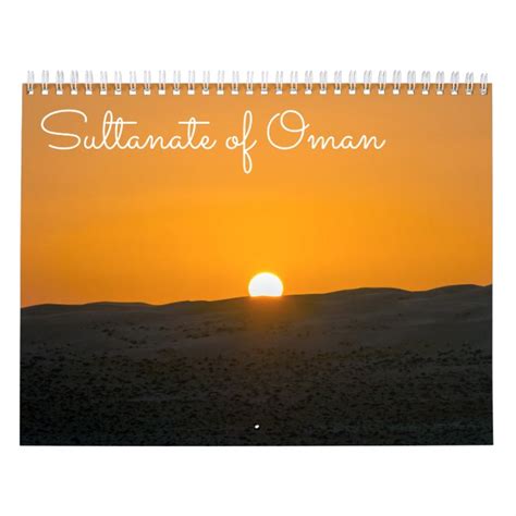 Sultanate Of Oman Calendar Au