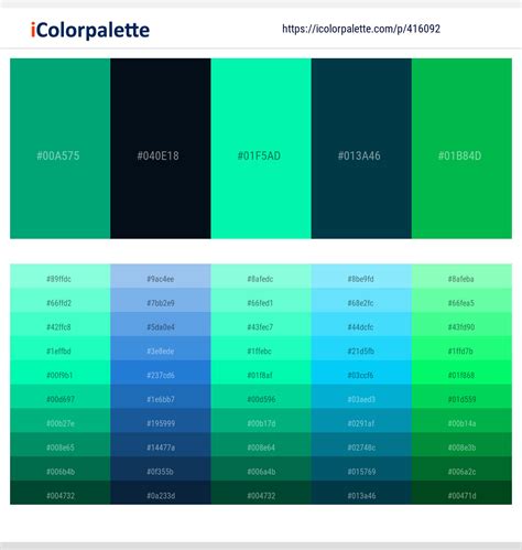 50 Latest Color Schemes With Jade Color Tone Combinations 2021