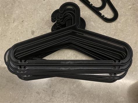 Hangers ikea wooden coat wood hanger clothes quotations deals cheap walnut coats rack slip finish suit solid pants jacket pack. Ikea Ikea Hanger No Trace Racks Wardrobe Black White ...