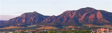 Boulder Colorado Flatirons And Cu Campus Panorama A Panora Flickr