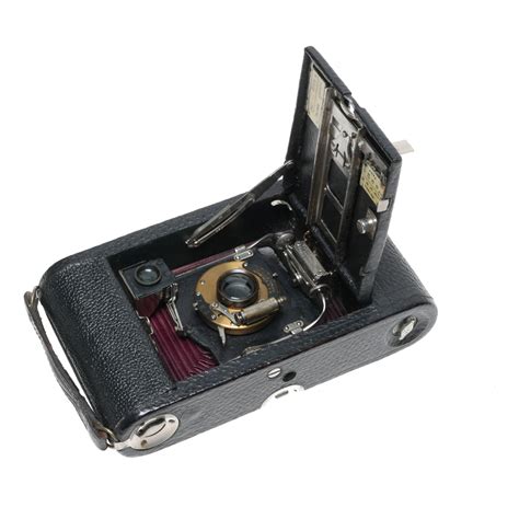 Kodak No 3 Folding Pocket Camera Model E2 Bausch Lomb Shutter