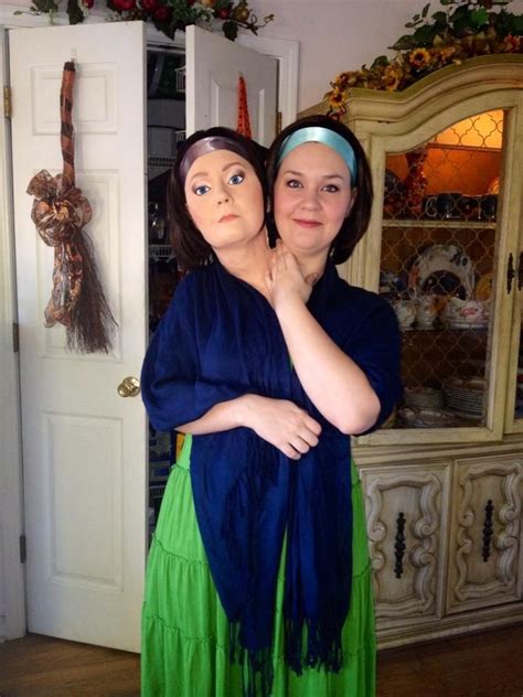 creepy halloween costume bette and dot from american horror story