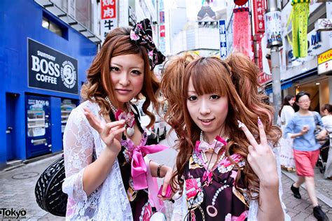 Shibuya Girls On Center Street Two Japanese Girls Dressed  Flickr