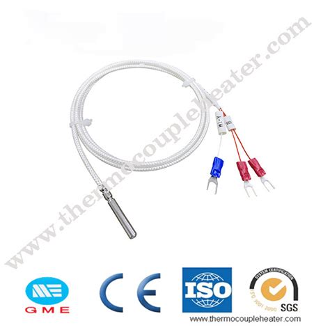 stainless steel probe rtd pt100 thermocouple sensor industrial ip68 waterproof