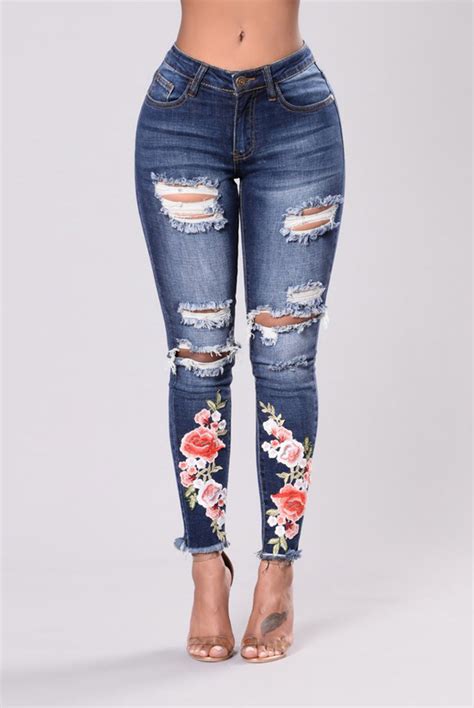Oem Custom Wholesale China Ladies Ripped Skinny Denim Jeans Fashion