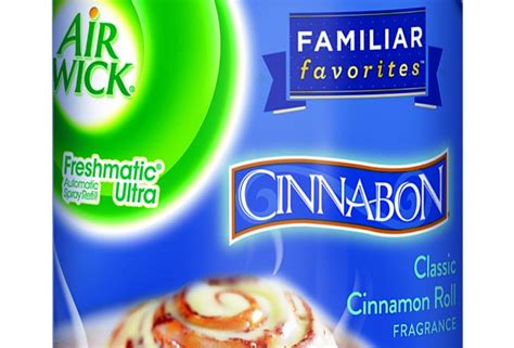 Cinnabon And Air Wick Launch Cinnamon Roll Air Fresheners