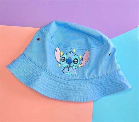 Stitch Bucket Hat Etsy