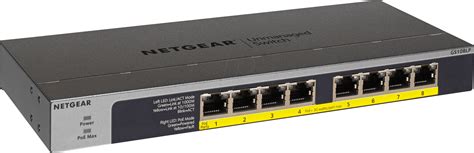 Netgear Gs108lp Switch 8 Port Gigabit Ethernet Poe Bei Reichelt