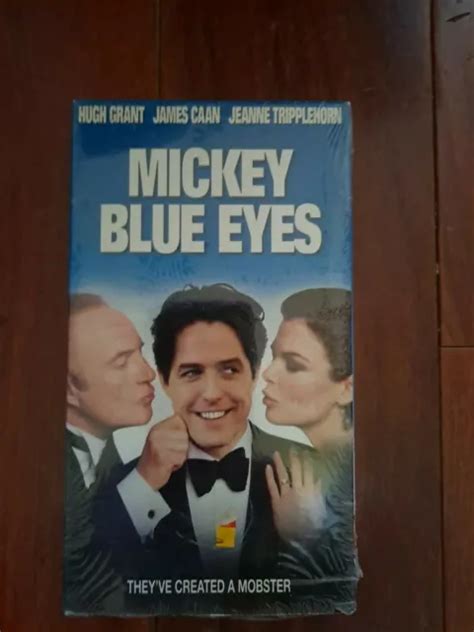 Mickey Blue Eyes Vhs 1999 Hugh Grant James Caan Shrink 650 Picclick