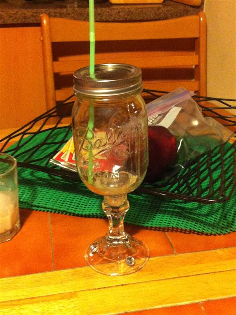 Red Neck Wine Glass All You Need Is A Glass Candle Stick Bottom Jam