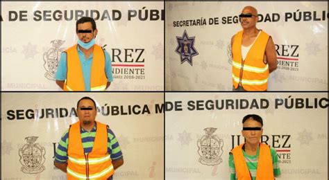 Arrestan A Cuatro Por El Delito De Amenazas En Juárez Tiempo