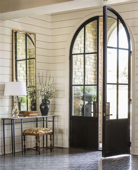 Listen to at your front door by daveythegreat on desktop and mobile. Extra tall front door in black steel and glass + console ...