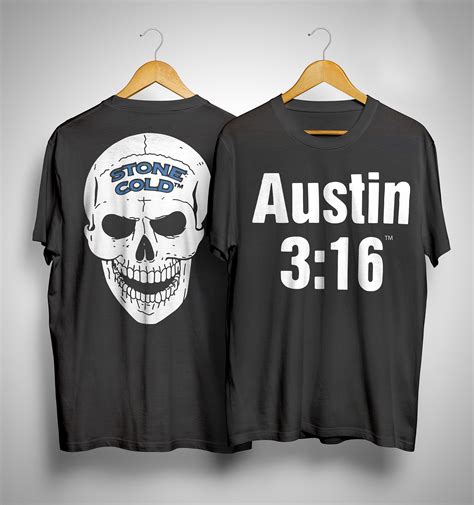 Austin 316 Unisex T Shirt Stone Cold Steve Austin 3 16 Retro Etsy