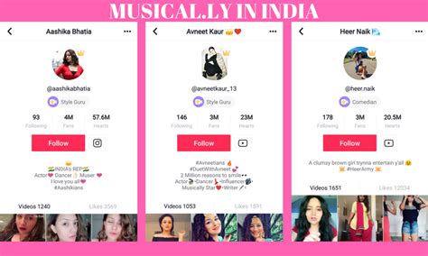 Tiktok is app that is used by more than billion users and the number of users increase daily. Top Musically/Tiktok Users In India Who Became Famous Star ...