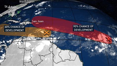 Tropical Waves Could Become Depressions Named Storms In Coming Days