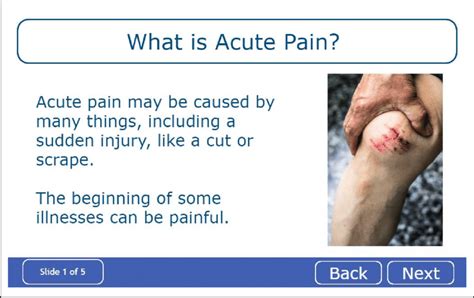 Acute Vs Chronic Pain Download Scientific Diagram