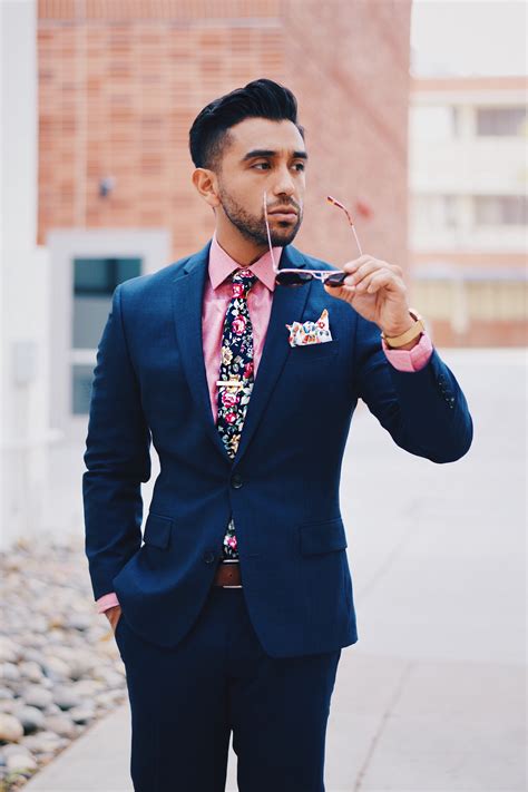 I have a red floral lapel and a red. GO FOR FLORAL - RULE OF THUMBS
